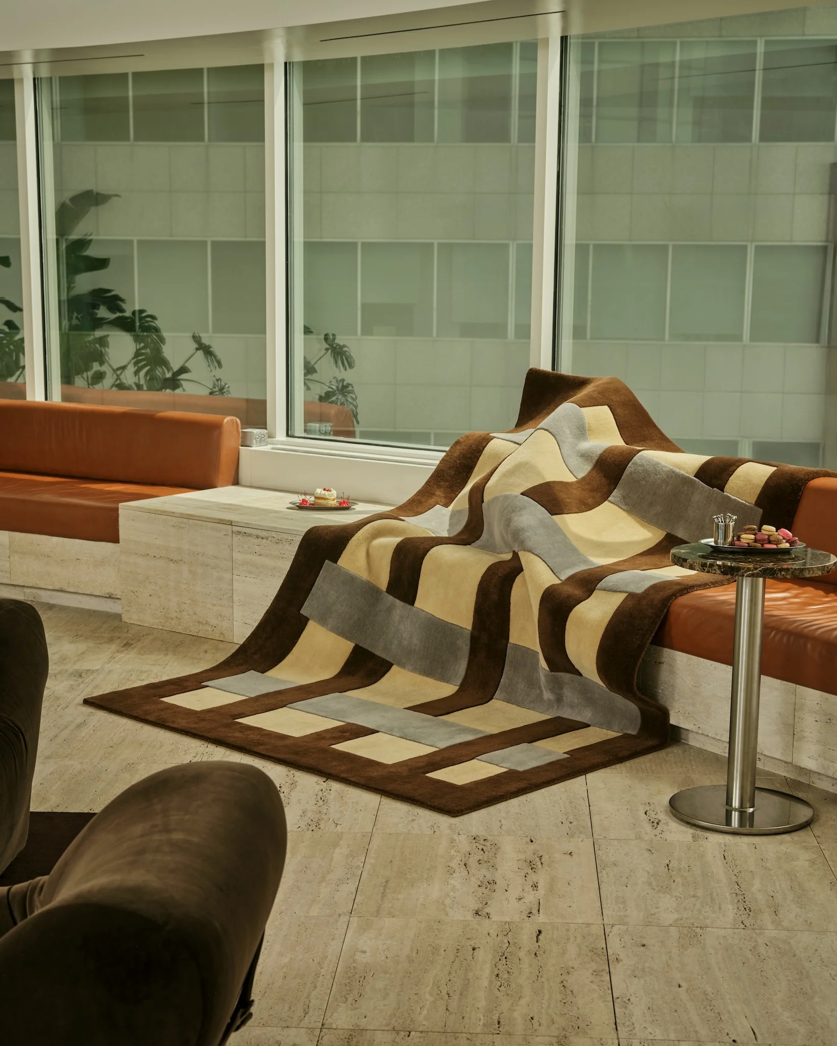 Wide Weave Rug - Earl Grey - Image 2